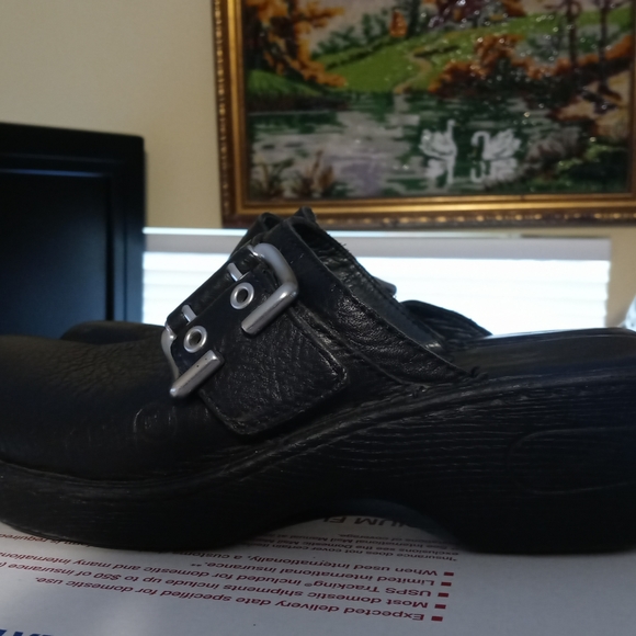 👡Born leather heeled mules Handcrafted👢Footwear,Nice Condition,Gift It. 🎁 - Picture 8 of 12